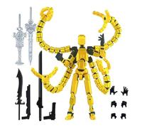 Tefexer 1Set Action Figure Doctor Octopus Assembly Accessories 3D Printed Multi-Jointed Movable Robot Model Gift