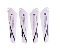 Tefexer 4pcs 7.2/9CM spare blades Fans Props for r/c mini helicopter rotor rc CH002 CH023 Drone Toys Spare Parts