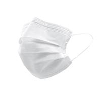 Tefexer 50Pcs 3-layer Mask Face Masks Melt Blown Cloth Disposable Safety Anti-Dust Protective Masks Adults Non-wove Masque
