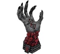 Tefexer Berserk Statue Hand of God Figurine - Hand of Mad Grim Reaper Skull Rune Sculpture - Berserk Comics Lover Gift Halloween Decoration Home Ornament Collectible