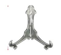 Tefexer Clear Plastic Easels Plate Holders Picture Frames Photo Book Pedestal Holder Portable Display Stand Stander