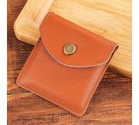 Tefexer Mini Pocket Ashtray Pouch Fireproof Portable Reusable Premium Leather Storage Ash Bag Cigarette Smoking Accessories