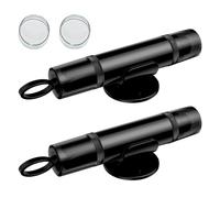 Tefola 2 Pcs Safe Pro X Car Emergency Hammer,Car Escape Tool with Seat Belt Cutter Quick Emergency Window Breaker Escape Safety Hammer,Car Windscreen Breaker & Safe Pro X Emergency Tool (Black)