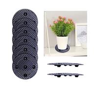 Tefola 6 Pcs Potted Plant Stands, 11.8 Inch Round Plastics Potted Pallets, Small Patio & Deck Floor Protector, Plant Holder Support Rack for Indoor Outdoor Home Garden Patio Planting Support