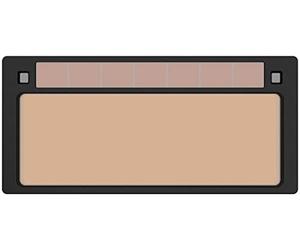 Tefuawe 2x4 1/4 Gold Welding Lens, Fixed Shade 10.5, Tig Rating 5 Amps, Thickness 0.19", HD Automatic Welding Lens for Pipeliner Welding Hood Parts