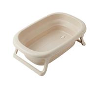 Tega Baby Foldable Baby Bath Tub, Space Saving & Non-Slip | Space-saving baby bath from birth with drain plug, non-slip feet and folding function for home and travel