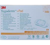Tegaderm 3582 Bandages, Pad 3M, 5 cm x 7 cm (Pack of 50)