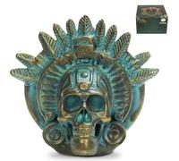 TEGAJA Screaming Aztec Death Whistle - Loudest Authentic Human Sounding Screams, 126+ Decibels Loud, Designed in Ancient Bronze,Collectible, Horror gift, Self defense