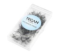 Tegan Lash 500 Pieces Promade Fans Volume Handmade Loose False Eyelashes 3D to 16D Thickness 0.03/0.05/0.07 Curl C/Cc/D 9-15m Black 9mm
