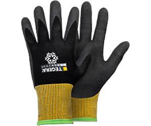 TEGERA Cold Insulation Infinity 8810 Handling Gloves Nitrile Black Small (S) 6 Pairs