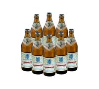 Tegernseer Hell Alkoholfrei - 8 x 500ml Bottles | Imported German Alcohol Free Lager | Bavarian Helles Beer | Premium 0.5% ABV Beer