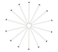 Tegg Head Pin 200PCS Silver 20mm 304 Stainless Steel Flat Head Pins Eye Pins Eyepins Needles Findings for Jewelry Making DIY Craft