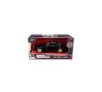 Tego's Pontiac Firebird Black with Gold Stripes and Hood Bird Fast & Furious Series 1/32 Diecast Model Car by Jada 30763
