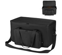 TEHAOUU Carrying Case Compatible with JBL Partybox On The Go 1/2 - Durable Nylon Storage Bag with PP Board & Waterproof Zipper, for Outdoor Use