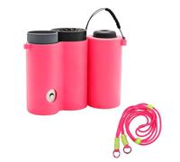 TEHAOUU Detachable Split Storage Case, Compatible with Shark ChillPill FA022 Device, Separate Organizer for 3 Styles Replacement Tips, Portable Accessory Box for Daily Travel Carry (Pink)