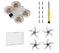 TEHAOUU Drone Colorful Propellers for DJI Neo Low-noise Propellers Light Weight Durable Propeller Wing Blades for DJI Neo Accessories Quick Replacement Spare Part 4pcs (Gray)