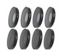 TEHAOUU Filter Set Compatible with DJI Action 6, Including UV, CPL, ND, Black Mist, Macro & Diving Filters for Action Camera Shooting (8PCS Set)