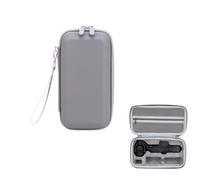 TEHAOUU Hard Shell EVA Storage Case, Compatible with DJI Pocket 4 Pro Handheld Camera, Full Accessory Carry Bag, Shockproof Organizer for Battery Charging Kit Travel Vlog Shooting (Gray)