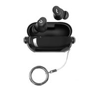 TEHAOUU Headphone Case Compatible with Beats Solo Buds, Solo Buds Wireless Headphones with Transparent Creative Lock (Black)