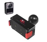 TEHAOUU Magnetic Charging Mount Compatible with DJI OSMO 360, Aluminum Quick-Release Base with USB-C Port - Durable for Outdoor Sports and Vlogging (17mm Ball Head)