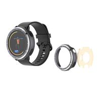 TEHAOUU Metal Protective Case Compatible with Garmin Vivoactive 6 Smartwatches ,Rugged Shockproof Protective Case Compatible with Active 6 Men Women (Gray)