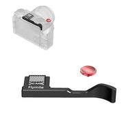 TEHAOUU Metal Thumb Grip Compatible with X-M5 Camera Hot Shoe Thumb Rest Support Grip Anti-Slip Stable Safe Hand Hold with Anti-Scratch Silicone Pad Camera Accessories (Black)