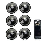 TEHAOUU ND Filters Compatible with Insta360 X5, ND16 ND32 ND64 Neutral Density Filters for Vlog Photography (6Pcs)