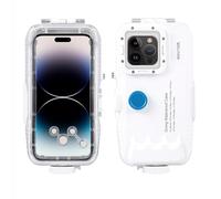 TEHAOUU Phone Diving Case for iPhone 16/15/14/13/12/15（Pro & Pro Max Included）, with a Waterproof Depth of Forty Meters (PU9116w)