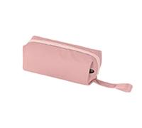 TEHAOUU Portable Carrying Case Compatible with DJI Pocket 3, PU Leather Soft Bag with Multi-Compartment Storage for Camera, Phone and Accessories - Ideal for Travel and Outdoor Use (pink)