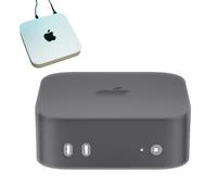 TEHAOUU Protective Silicone Cover for Mac Mini m4/ m4pro 2024 Case Skin Protector Precise Cutout Dust Prevention Waterproof Shock Resistant Anti-Fall Anticollision Bag PC Accessories Extend Life