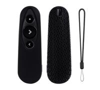 TEHAOUU Remote Case for Logitech R500 Silicone Protective Cover for Wireless Presenter R500s (Black)