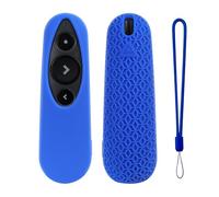 TEHAOUU Remote Case for Logitech R500 Silicone Protective Cover for Wireless Presenter R500s (Blue)