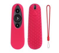 TEHAOUU Remote Case for Logitech R500 Silicone Protective Cover for Wireless Presenter R500s (Magenta)