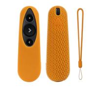 TEHAOUU Remote Case for Logitech R500 Silicone Protective Cover for Wireless Presenter R500s (Orange)