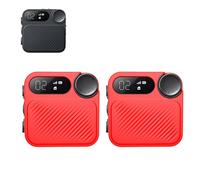 TEHAOUU Silicone Case for Xiaomi Mi Sports Interphone Cover Impact Resistant Drop-proof Anti-slip Soft Protective Shell Outdoor Carrying Case (Red,1 pc)