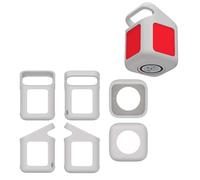 TEHAOUU Speaker Handle Case Compatible with Tonies Toniebox 2 - Waterproof, Anti-Sweat, Shockproof Cover for Safe Carrying and Storage (grey)