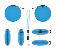 TEHAOUU Storage Case Compatible with Bandai Tamagotchi Paradise/NANO-MALS, Pet Machine Carrying Pouch (Blue)