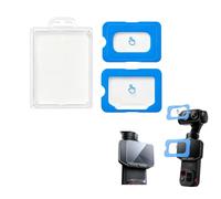 TEHAOUU Tempered Glass Screen Protector Compatible with Insta360 Luna Ultra Gimbal Camera, Positioning Installation Display Guard, Anti Scratch Clear Protective Film For Outdoor Vlog Shooting