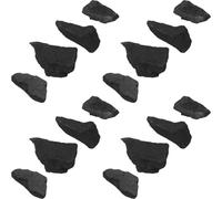 TEHAUX 1 Bag Bamboo Charcoal Particles Charcoal for Plants Reusable Improves Filtration Efficiency Black 500g Water Purification for Gardening