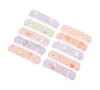 TEHAUX 1 Box Hemostatic Woundplast Waterproof Bandages Breathable Strong Viscosity Medical Glue Printed Film Independent Small Packages for Wound Care First Aid