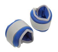 TEHAUX 1 Pair Blue Fitness Sandbag Wrist Weights with Iron Sand and Polyester Material for Weight-bearing and Power Development, for Workout and Strength Training