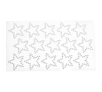 TEHAUX 1 Sheet Self-Adhesive Face Gemstone Stickers Diamond Butterfly and Hollow Star Design, Glitter Gems for Makeup, Eye Jewels, and Body Decoration, Suitable for Festivals and