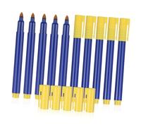 TEHAUX 10 Pcs Water Based Ink Money Detector Pens for Cash Verification and Counterfeiting Smooth Writing Banknote Marker for Business and Personal Use