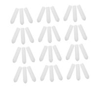 TEHAUX 100pcs Dishwasher Rack End Cover Caps Plastic Flexible Rack Tip Cover for Dishwasher Repair Protect Prongs in Kitchen