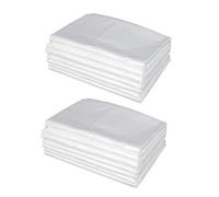 TEHAUX 100Pcs Disposable Rabbit Hutch Film Liner Large Plastic Cage Liner for Bunny Hutch Supplies Guinea Pig Bedding Base