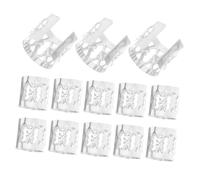 TEHAUX 100pcs Dreadlock Hair Extension Ring Metal Adjustable Braid Jewelry for Women Hair Beads Clips for Braids and Dreadlocks