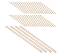 TEHAUX 100pcs Hb Hexagonal Wooden Pencils for Sketching and Drawing, Unsharpened Natural Wood Texture Pencils Smooth Grip, Easy to Store Upright, Suitable for Classroom and Art Sessions