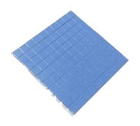 TEHAUX 100pcs Ic Chip Thermal Pad Thermal Pad for CPU Heatsink Silicone Non-conductive Gap Filler Blue for Electronics Usage Replacement for Old Broken One