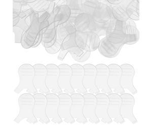 TEHAUX 100pcs Y Shaped Plastic Eyelash Lift Brushes Lash Perm Tool with Quick Warming and Easy to Use Features for Professional Lash Lift Supplies