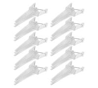 TEHAUX 10pcs No-trace Volumizing Hair Clips for Women Portable Root Lifting Hair Root Volume Clip for Fluffy Bangs and High Crown Styling Lightweight Bangs Lifter for Natural Volume and